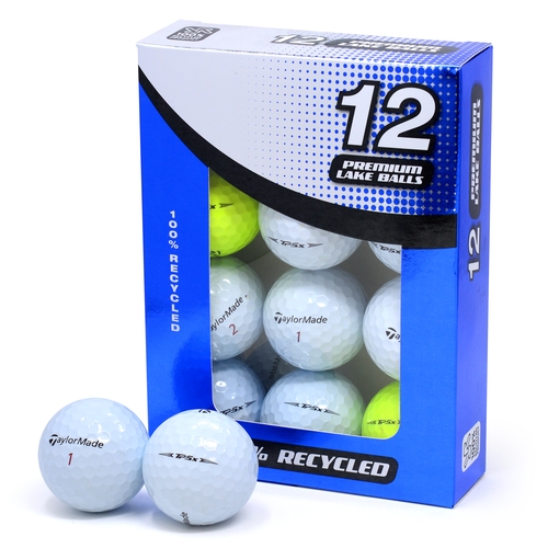 TaylorMade TP5X Grade A Lake Golf Balls 12 Pack