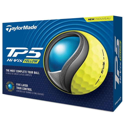 TaylorMade 2024 TP5 Yellow Golf Ball