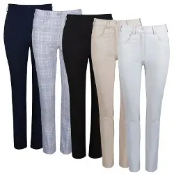 Glenmuir Ladies Kaley Lightweight Stretch Performance Golf Trousers