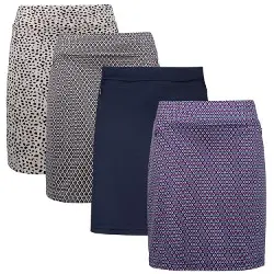 Glenmuir Ladies Emeli Lightweight Stretch Golf Skort