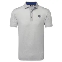 FootJoy Open Championship 2025 Rocks Print Lisle Golf Polo Shirt