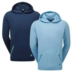 FootJoy Mens Textured Knit Golf Hoodie
