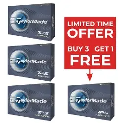 TaylorMade TP5 Stripe Golf Balls - 4 for 3 Offer