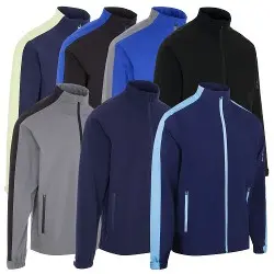 ProQuip Mens Aqualite Pro Full-Zip Waterproof Golf Jacket