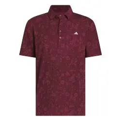 adidas Mens Ultimate365+ Bttr Print Golf Polo Shirt