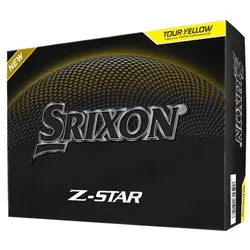 Srixon Z Star Yellow Golf Balls