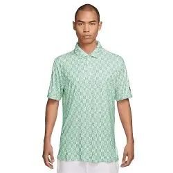 Nike Mens Dri-FIT Par Allover Print Golf Polo Shirt