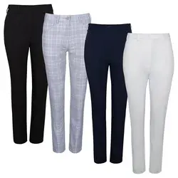 Glenmuir Ladies Kaley Lightweight Stretch Performance Golf Trousers