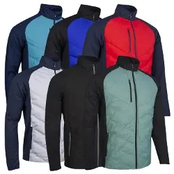 Sunderland Mens Davos Padded Bonded Golf Jacket