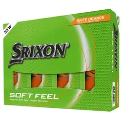 Srixon Soft Feel Brite Orange Golf Balls