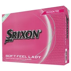 Srixon Lady Soft Feel Passion Pink Golf Balls