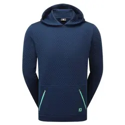 FootJoy Mens Textured Knit Golf Hoodie