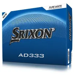 Srixon AD333 Pure White Golf Balls