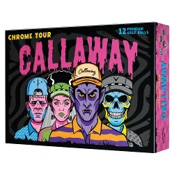 Callaway 2026 Chrome Tour Halloween Golf Balls - Limited Edition