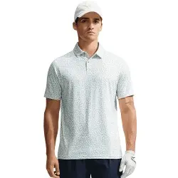 Nike Mens Dri-FIT Micro Print Golf Polo Shirt