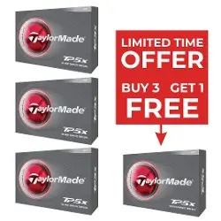 TaylorMade TP5X Golf Balls - 4 for 3 Offer