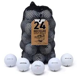 Titleist Velocity Grade A Blue Foil 24 Pack Mesh Bag Lake Balls