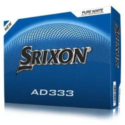 Srixon AD333 Pure White Golf Balls - 2026