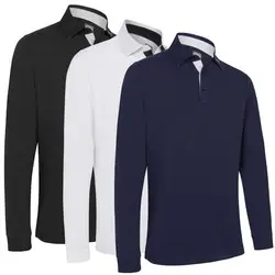 Callaway Mens Longsleeve Golf Performance Polo