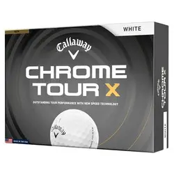 Callaway 2026 Chrome Tour X Golf Balls - White