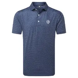 FootJoy Open Championship Crown Print Golf Polo Shirt