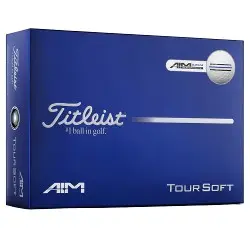 Titleist 2026 Tour Soft Aim Blue Golf Balls