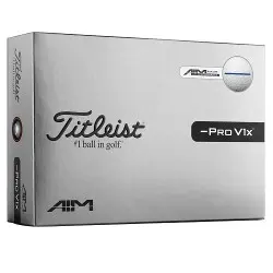 Titleist 2026 Pro V1x Left Dash Aim Golf Balls - Blue