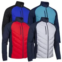 Sunderland Mens Davos Padded Bonded Golf Jacket
