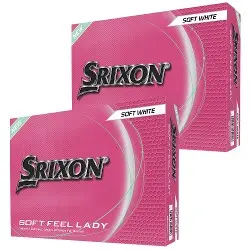 Srixon Soft Feel Lady Golf Balls - Free Personalisation