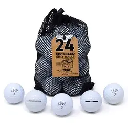 Vice Pro White Grade A Blue Foil 24 Pack Mesh Bag Lake Balls
