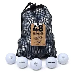 Vice Pro White Grade A Blue Foil 48 Pack Mesh Bag Lake Balls