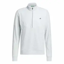  adidas Mens Ultimate365+ Hybrid Quarter-Zip Golf Sweater