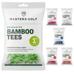 Masters Golf Bamboo Graduated Tees