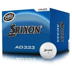 Srixon AD333 Pure White Golf Balls Double Dozen Pack