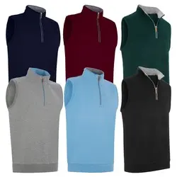 Proquip Mens Breeze Zip Neck Slipover