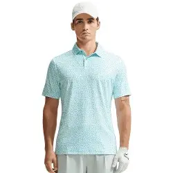 Nike Mens Dri-FIT Micro Print Golf Polo Shirt