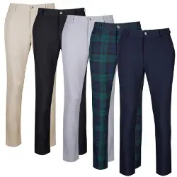 Glenmuir Mens Ross Lightweight Stretch Golf Trousers