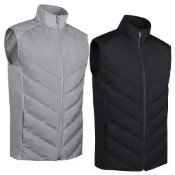 Glenmuir Mens Newton Full Zip Padded Golf Gilet