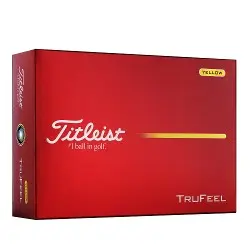 Titleist TruFeel YELLOW LOGO Golf Balls