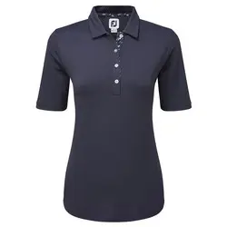 FootJoy Ladies Half-Sleeve Solid Golf Shirt