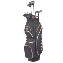 Cobra Fly XL 2 Mens 11 Piece Graphite Golf Package Set with Cart Bag