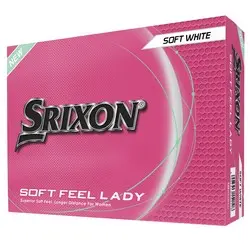 Srixon Lady Soft Feel Personalised Golf Balls