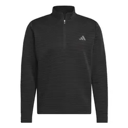 adidas Ultimate365 DWR Textured Quarter Zip Golf Sweatshirt