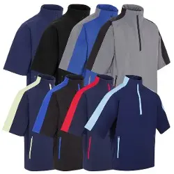 ProQuip Mens Aqualite Pro Half Sleeve Waterproof Golf Jacket