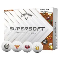 Callaway Supersoft Pub Golf Balls - Limited Edition