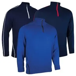 Sunderland Hamsin Zip Neck Lined Golf Sweater 