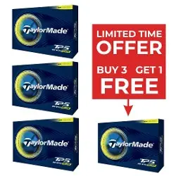 TaylorMade TP5 Yellow Golf Balls - 4 for 3 Offer