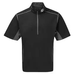 FootJoy Performance Half-Zip Short Sleeve Windshirt.