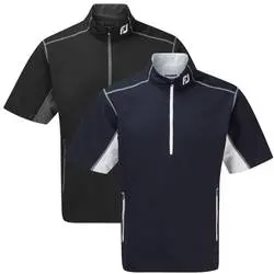 FootJoy Performance Half-Zip Short Sleeve Windshirt.