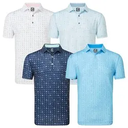 FootJoy Mens The 19th Hole Golf Polo Shirt